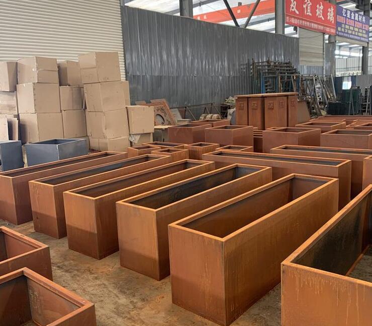 当雄耐候钢板花箱