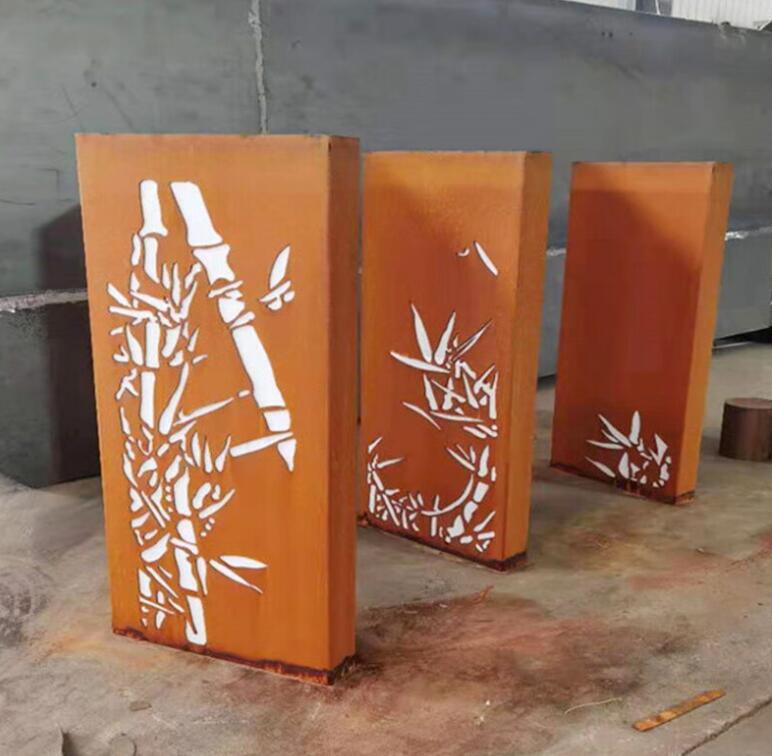 当雄锈钢板灯箱